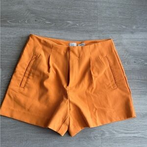 a new day High Waist Orange Women's Shorts